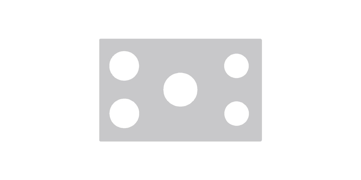 Dacor DTG36M955FM gas cooktop liner - custom cut (silver)