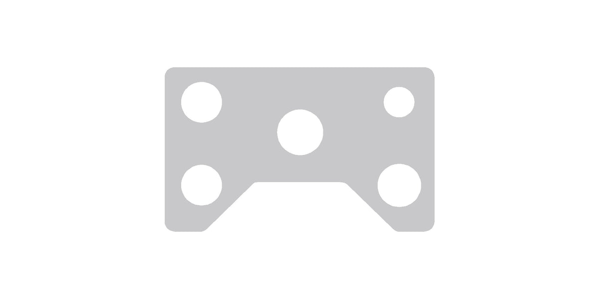 GE CGP70302NS1 gas liner - custom cut (silver)