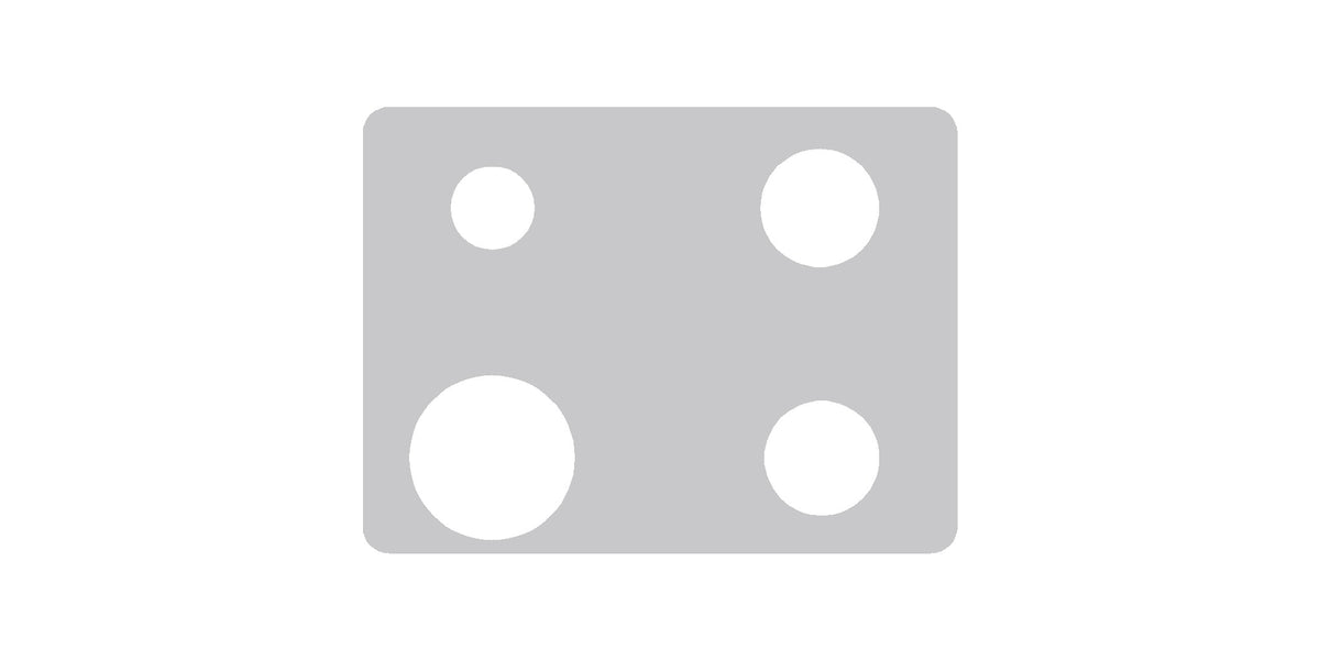 GE JGP3530DLBB / JGP3530DLWW / JGP3530SLSS gas liner - custom cut (silver)