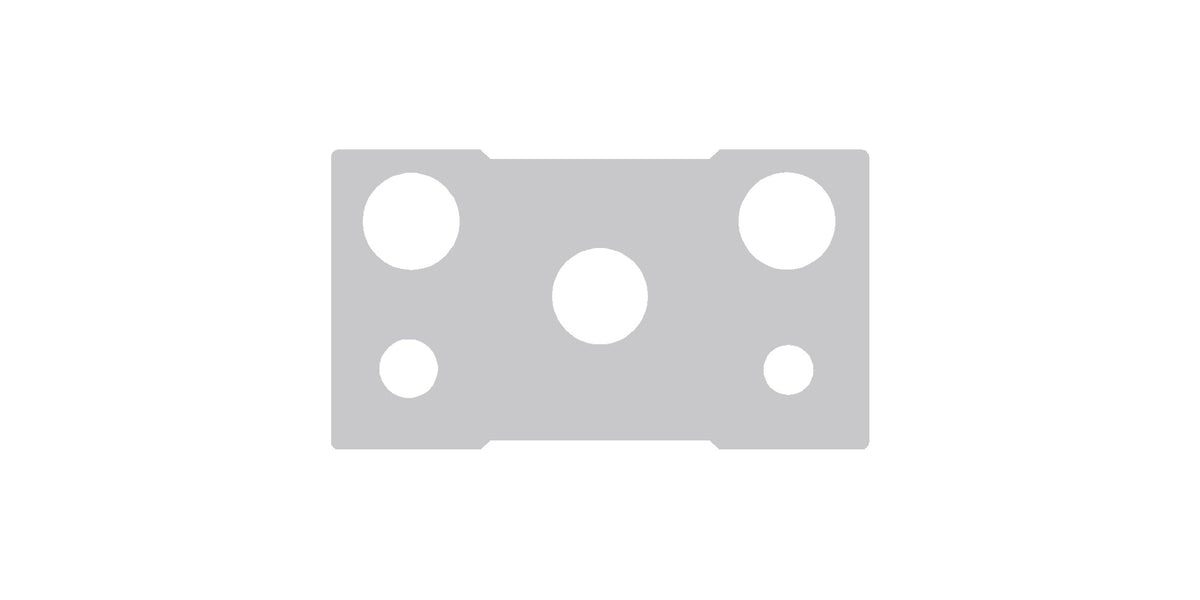 KitchenAid KCGS550ESS gas cooktop liner - custom cut (silver)