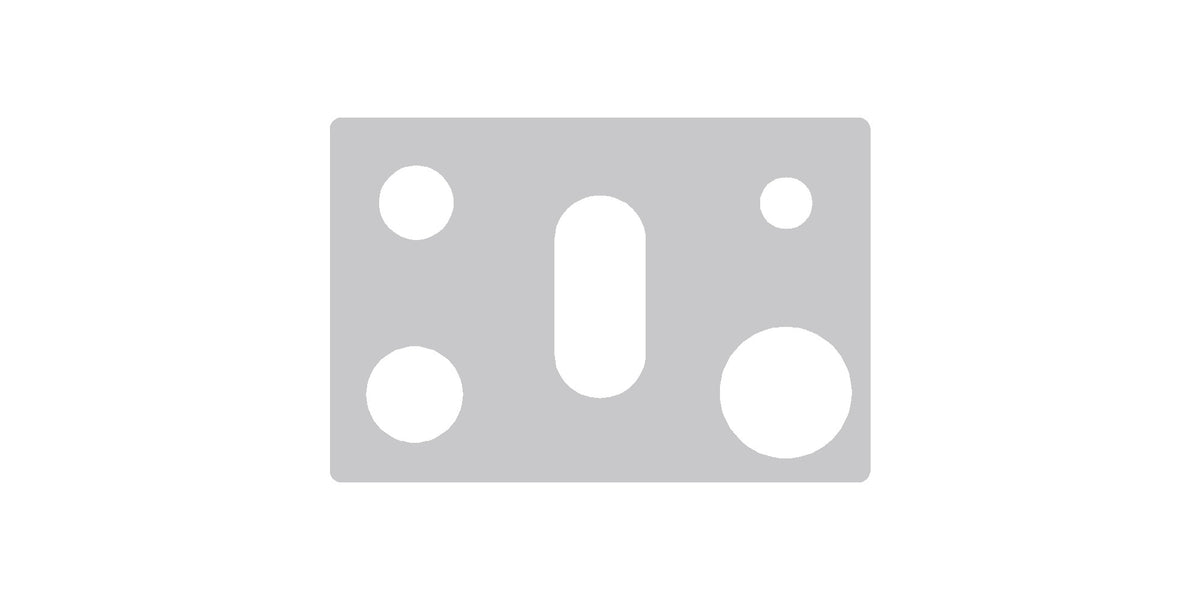 Samsung NX60A6751SG/AA / NX60A6751SS/AA / NX58K3310SB / NX58K3310SS gas liner - custom cut (silver)