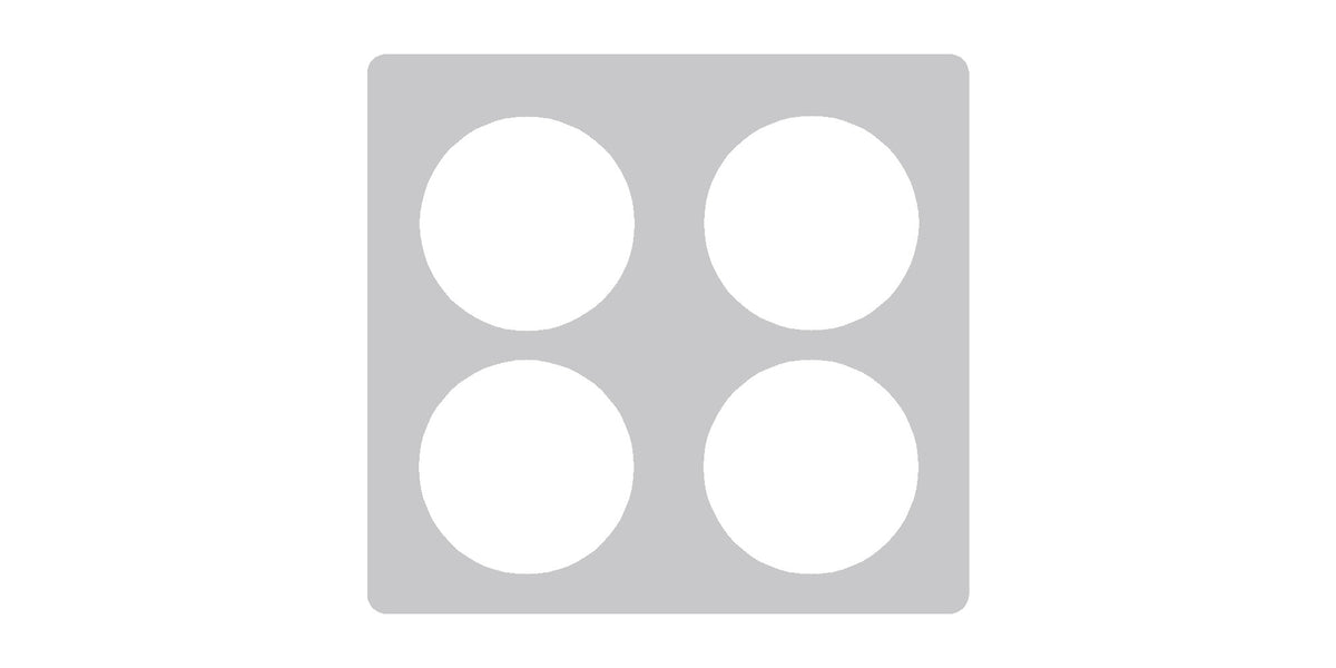 Whirlpool WFG500M4HS gas liner - custom cut (silver)