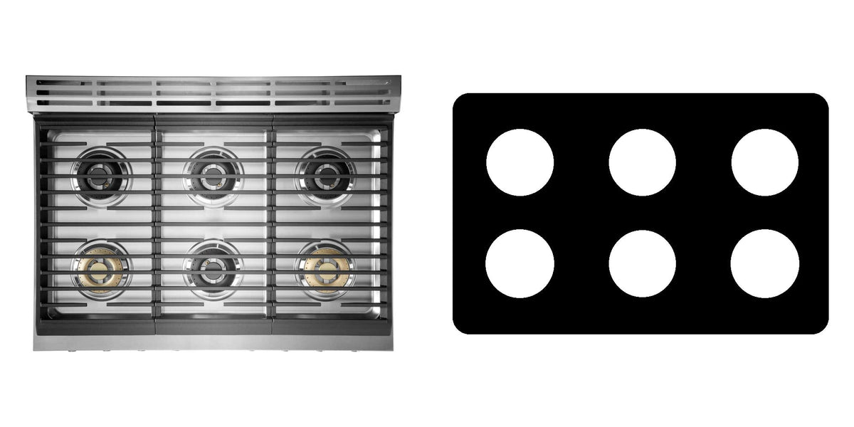 Electrolux ECFD3668AS gas range liner - custom cut (black)