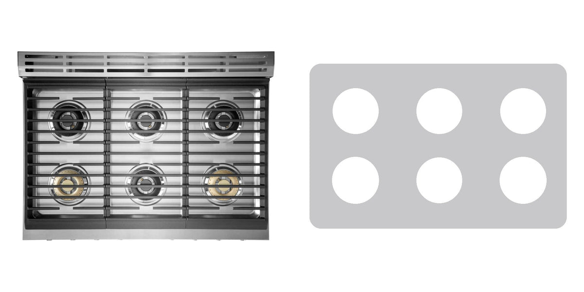 Electrolux ECFD3668AS gas range liner - custom cut (silver)