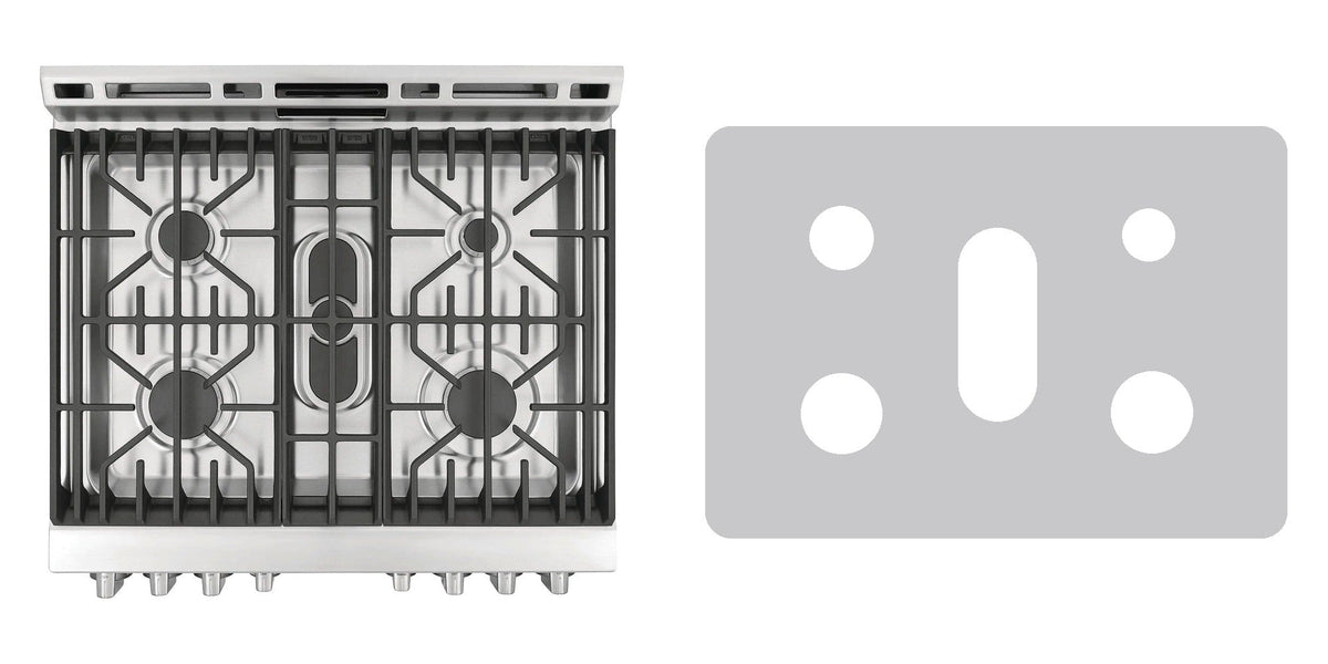 Frigidaire PCFG3078AF gas range liner - custom cut (silver)