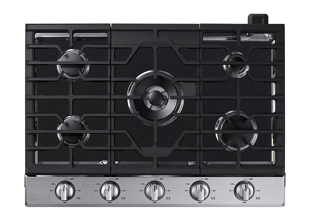 FireFly Home custom-cut black PTFE gas cooktop liner for Samsung ranges