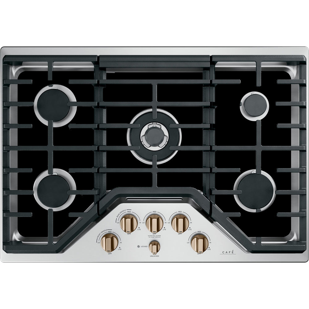 FireFly Home custom-cut black PTFE gas cooktop liner for GE ranges