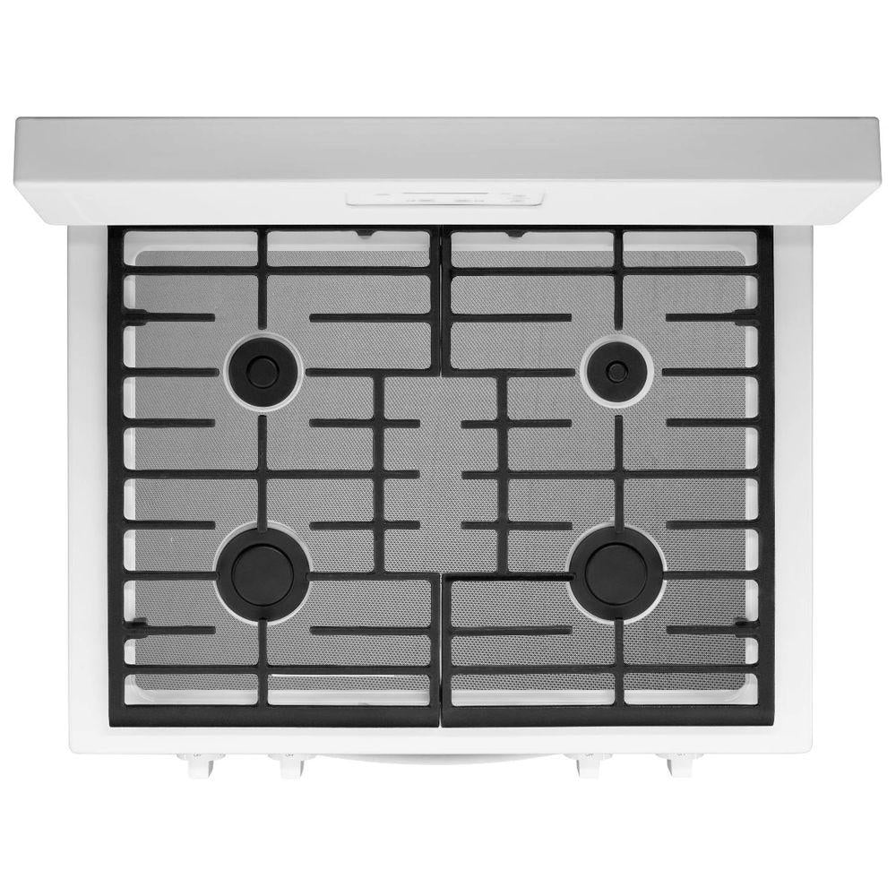 FireFly Home Stove Top Protector for Whirlpool Gas Range Stove, Custom Fit Ultra Thin Reusable Burner Splatter Spill Guard Protective Cover Liner in Silver