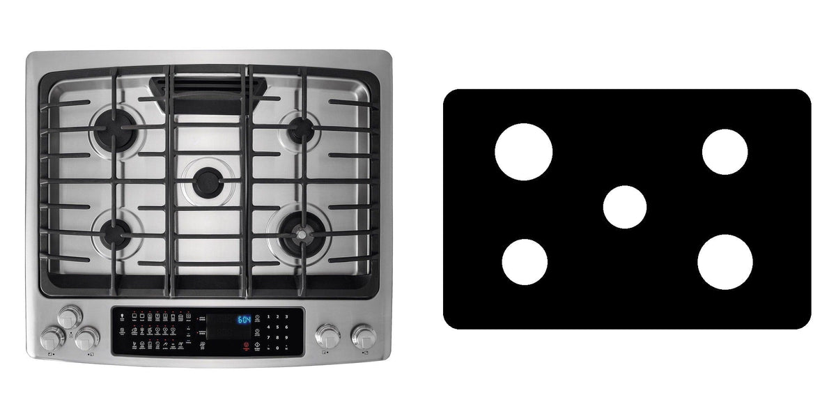 Electrolux EW30GS80RS gas range liner - custom cut (black)