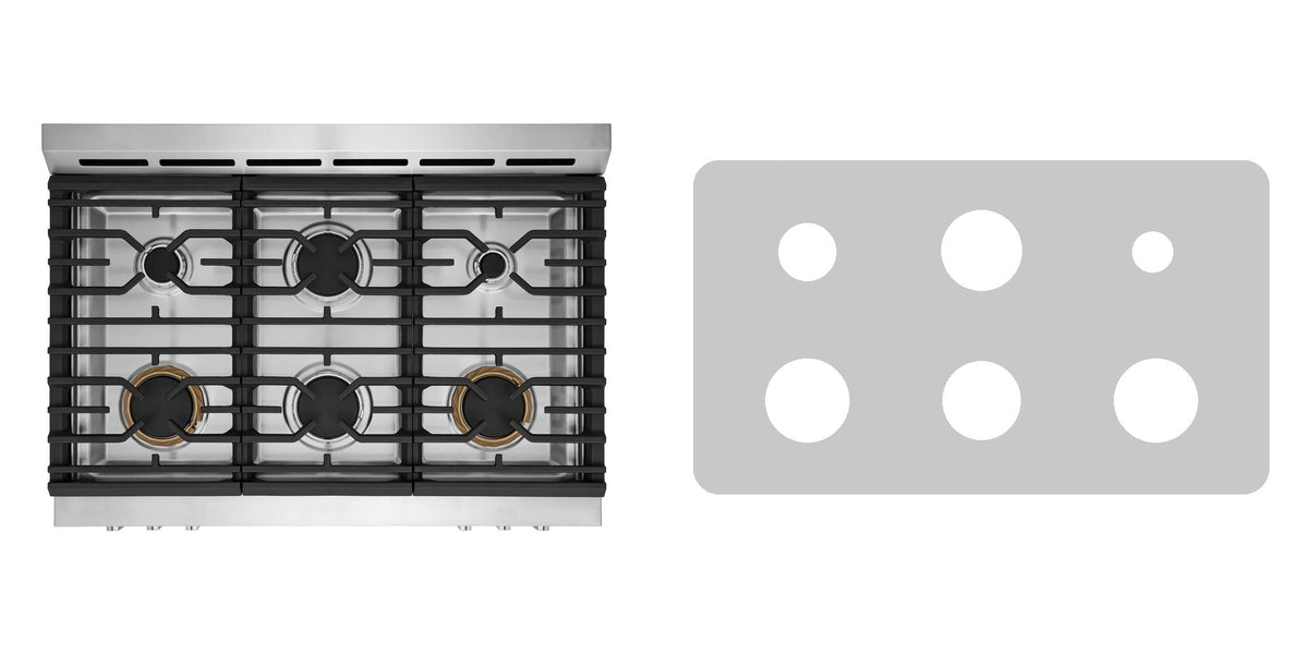 Frigidaire GCFD3661AF gas range liner - custom cut (silver)