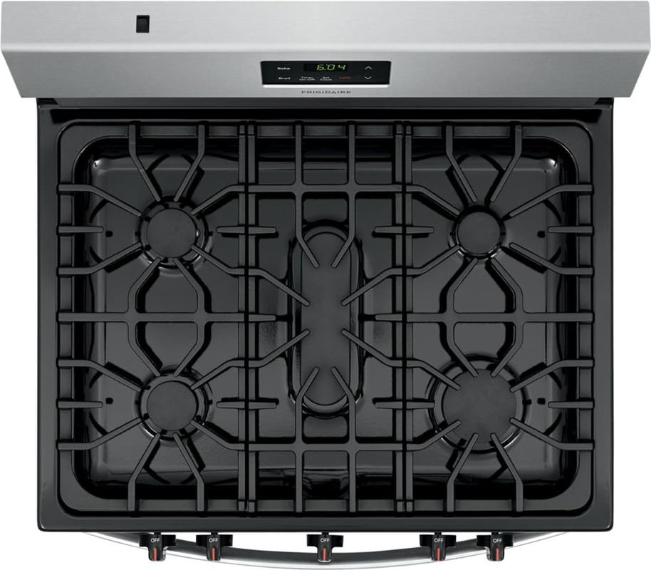 Frigidaire GCRG3060BD gas stove liner - custom cut (black)