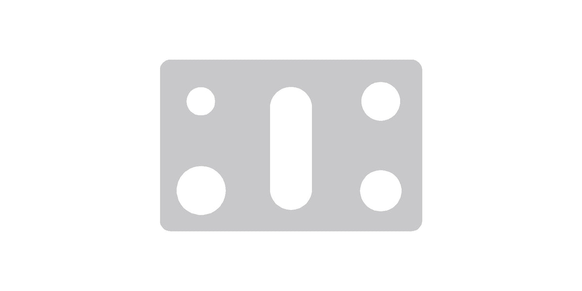 GE CGF500PV2SS gas range liner - custom cut (silver)