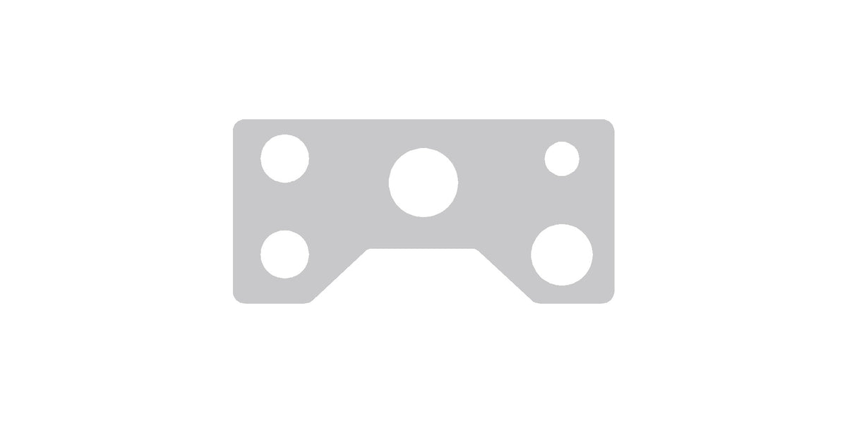 GE CGP95362MS1 / CGP70362NS1 gas liner - custom cut (silver)