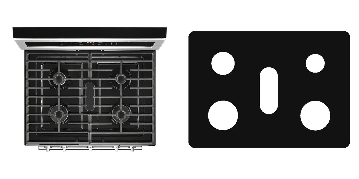 Maytag KFGG504KPS4 gas range liner - custom cut (black)