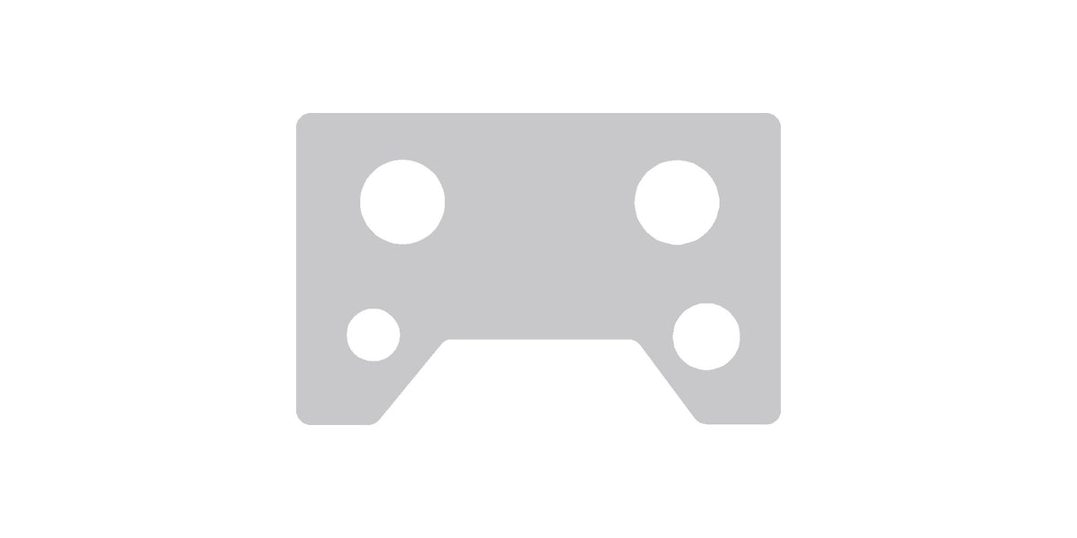 Whirlpool WCG75US0DS gas cooktop liner - custom cut (silver)