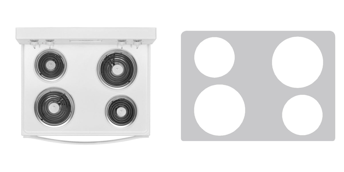 Whirlpool WFC310S0ES / WFC310S0EW / WFC310S0EB gas liner - custom cut (silver)