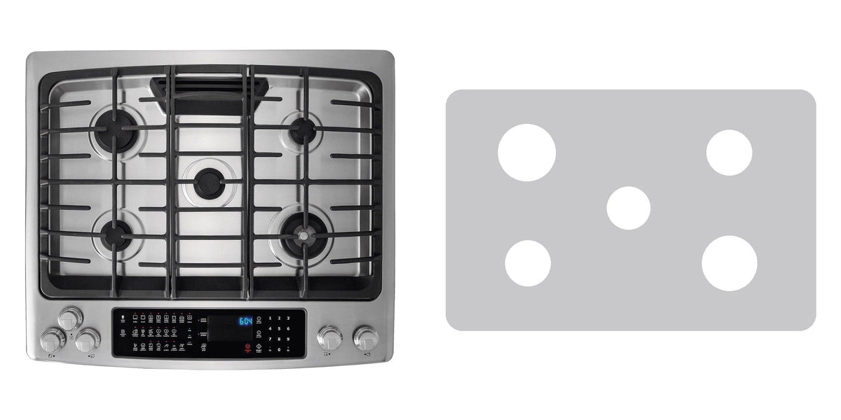 Electrolux EW30GS80RS gas range liner - custom cut (silver)